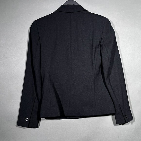 Talbots Wool Black Blazer Jacket Size 2 - Picture 12 of 14